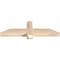 Ekena Millwork Eugene Smooth Timber Gable Bracket, Douglas Fir, 36"W x 10"H x 3 1/2"D x 3 1/2"F, 7/12 Pitch GBW036X10X0404EUG00SDF - alternate 4